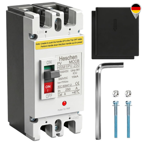 Leistungsschalter mccb 250a - dc-leistungsschalter,
