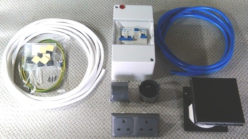 Netzeinbauset 16a 230v - 16a,