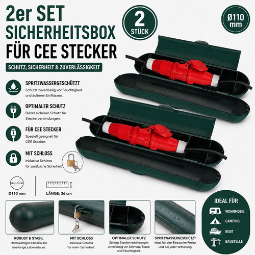 Sicherheitsbox für cee - 2, st.